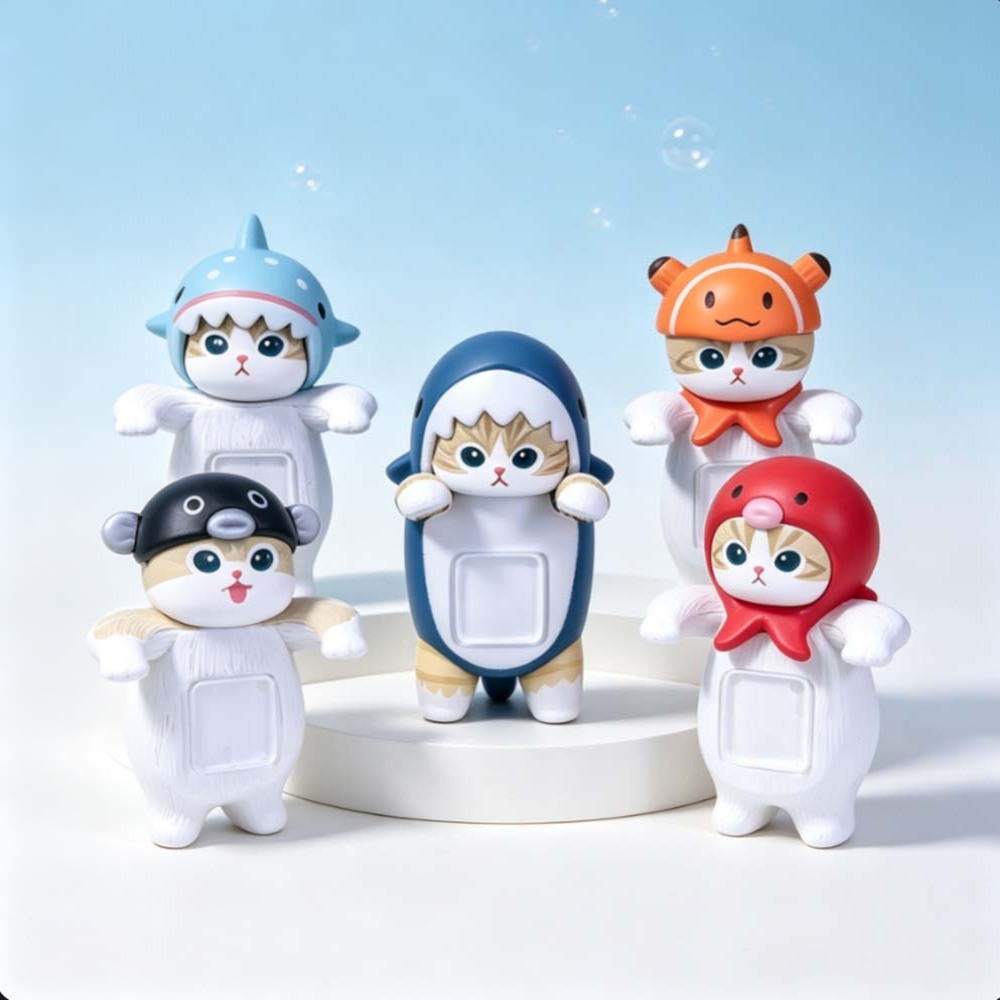 Phone Accessories Sonny Angel - Mofusand Blind Box Hippers Meereslebewesen-Serie Anime