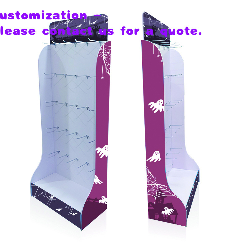Phone Accessories Rack Display - Tragbares PVC-Formbrett-Displayregal für Supermärkte, faltbar und