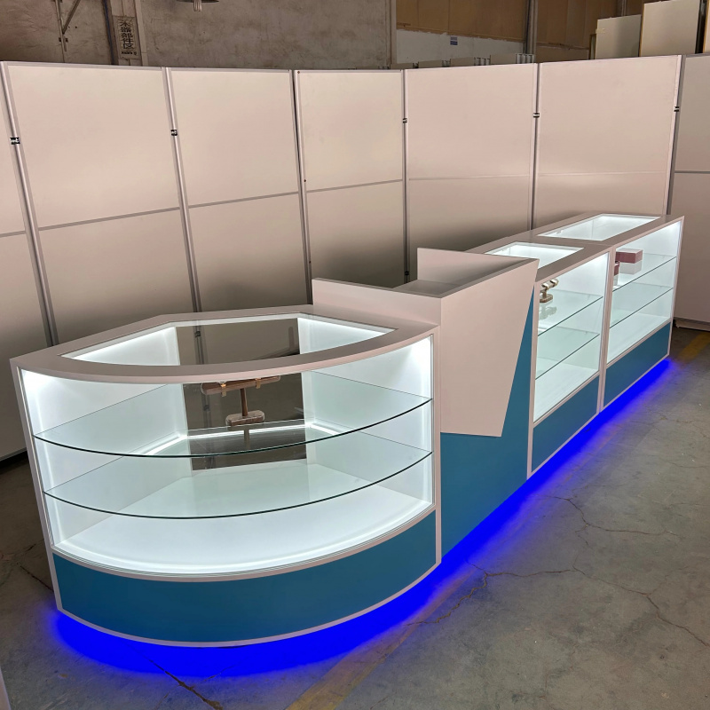 Phone Accessories Cabinet - Modernes Innendesign für Handyläden, elektronische Ausstellungsständer,