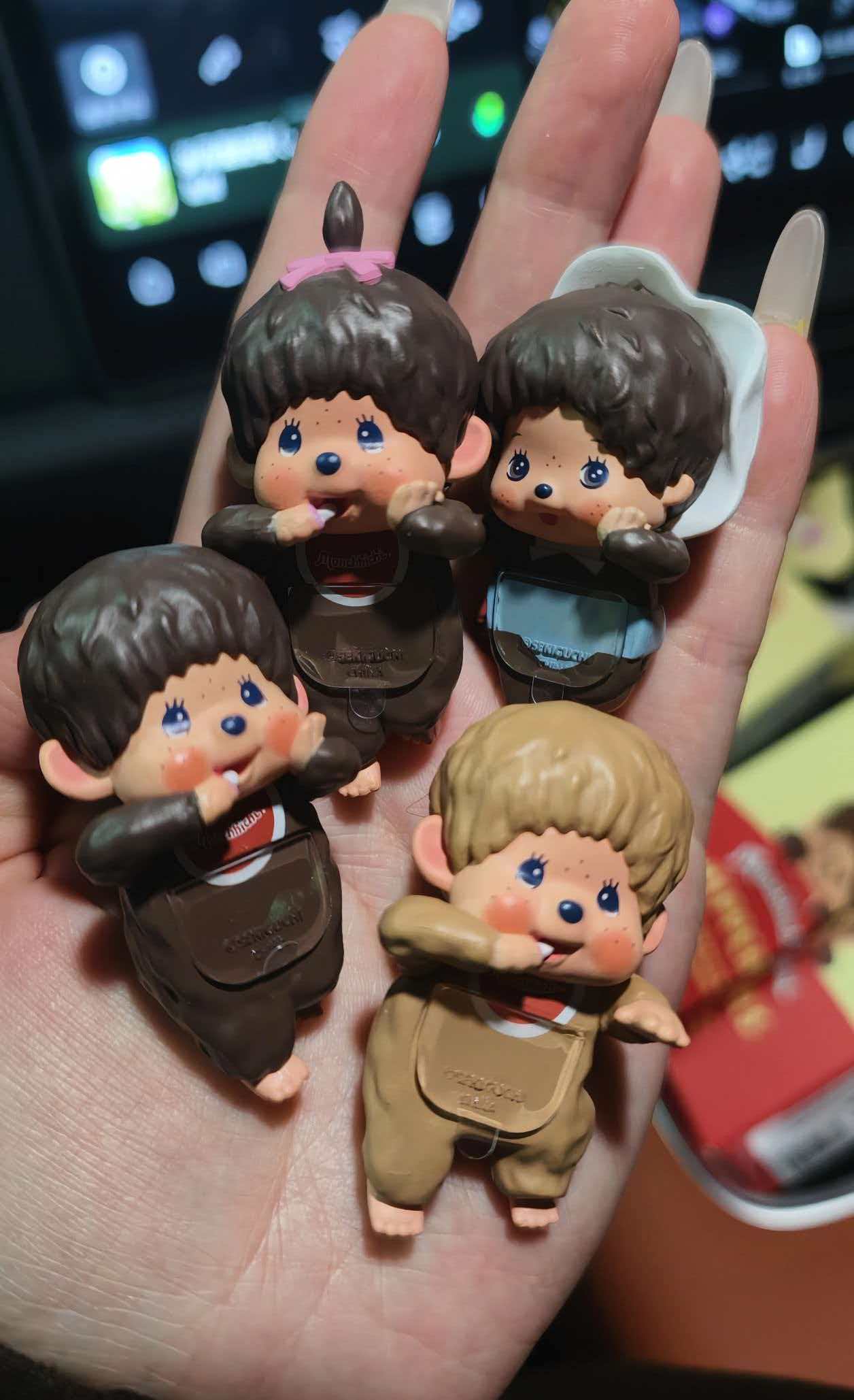 Phone Accessories Sonny Angel - Anime-Figur Mengqiqi Liegende Pose Blind Box