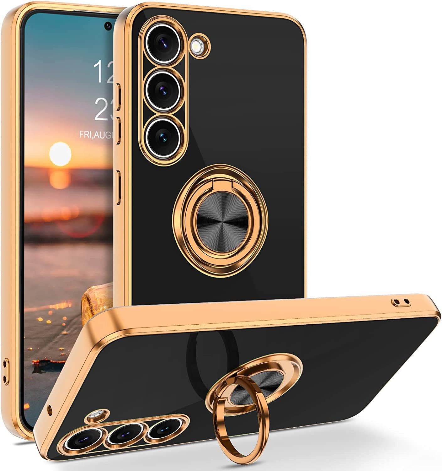 Phone Accessories Ring - Luxuriöse Beschichtung, magnetisch, 360° ° Ringhalter