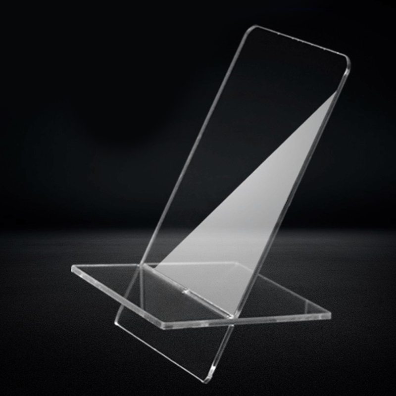 Phone Accessories Rack Display - Transparenter Acryl-Handy-Displayständer, Klarer Halter für Mobiltelefon-Shop-Theken