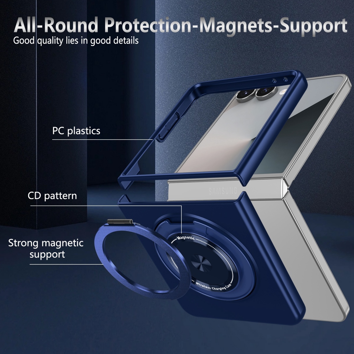 Magnetischer Metall-Drehringha – Phone Accessories Ring Bewertung und Preis