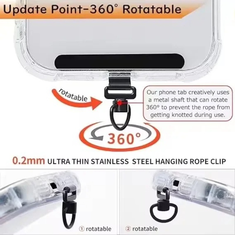 360° Drehbarer Telefon-Lanyard – Phone Accessories Ring Bewertung und Preis